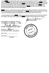 Affidavit of Latah County Sheriff’s Detective Ryan Weaver page 5